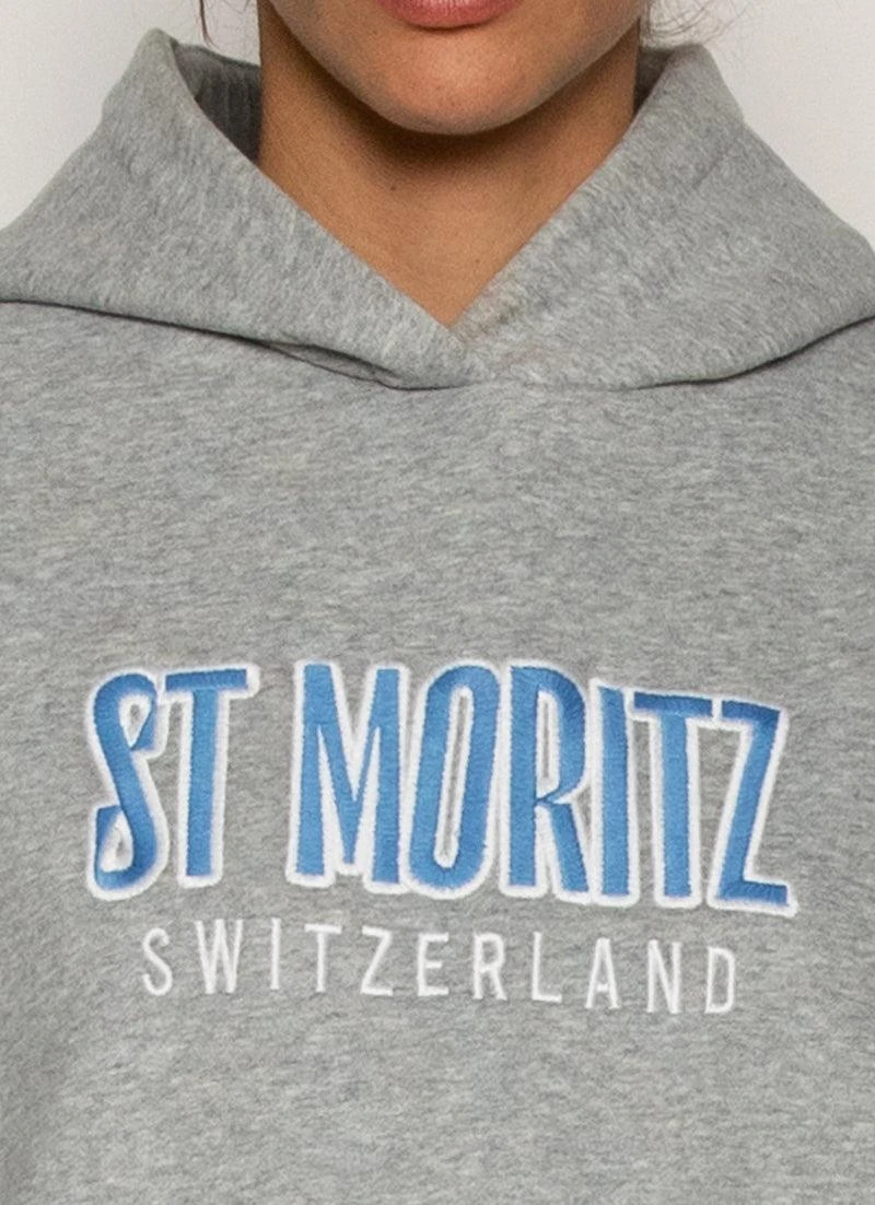 Frost Bite Oversized Hoodie - Grey Marle 6 Frost Bite Oversized Hoodie - Grey Marle - Image 6