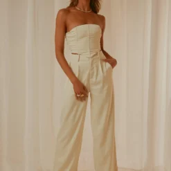 Giselle Pants - Ivory