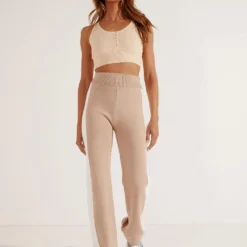 Off Limits Knit Pants - Beige 7 Off Limits Knit Pants - Beige -Outfityo Sales 9c32ccb933b448f3b972840b213be52b