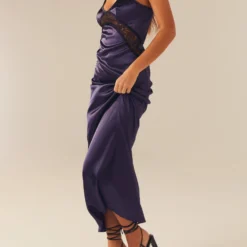 Lucille Satin Maxi Dress - Midnight Blue -Outfityo Sales 9cb3ff99de684cdab02149ee7c174c27 scaled