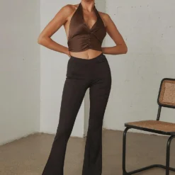 Russo Flare Pants - Black -Outfityo Sales 9f91b22e827342c595e69a82dd3d9b19