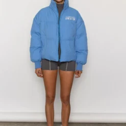 The Slopes Puffer Jacket - Azure 8 The Slopes Puffer Jacket - Azure -Outfityo Sales ApresSki WebCrops 25