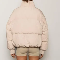 The Slopes Puffer Jacket - Beige 10 The Slopes Puffer Jacket - Beige -Outfityo Sales ApresSki WebCrops 79