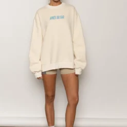 Ski Bar Oversized Sweater - Ivory -Outfityo Sales ApresSki WebCrops 83