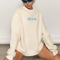 Ski Bar Oversized Sweater - Ivory -Outfityo Sales ApresSki WebCrops 86