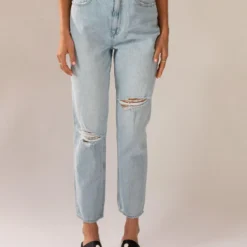 Lee High Mom Jeans - Oxy Destruct -Outfityo Sales Leilani Ecom 116