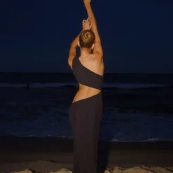 Palace Hotel Maxi Dress - Black -Outfityo Sales Midnight soiree ECOM CROPS 169 scaled