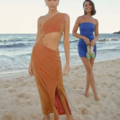 Palace Hotel Maxi Dress - Tangerine -Outfityo Sales Midnight soiree ECOM CROPS 231 scaled