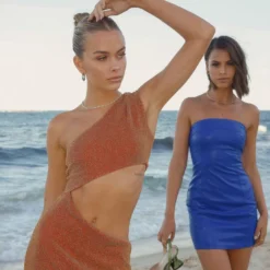 Palace Hotel Maxi Dress - Tangerine -Outfityo Sales Midnight soiree ECOM CROPS 235 scaled