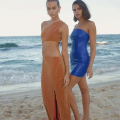 Palace Hotel Maxi Dress - Tangerine -Outfityo Sales Midnight soiree ECOM CROPS 236 scaled