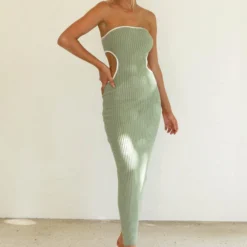 Sunrise Cove Maxi Dress - Basil Green -Outfityo Sales Peppermayo 10.3.23 Dana 30 scaled