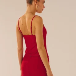 Bittersweet Mesh Cami Top - Red Rose -Outfityo Sales Peppermayo 240723 Kiana 9jpg 141d20b4 05d8 46a9 9977 2aea35690ad5 scaled