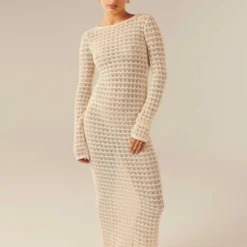 Love Galore Crochet Maxi Dress - Ivory -Outfityo Sales Peppermayo 240723 Saskia 56jpg c1621120 ac83 4ab1 badc 9f9735727116 scaled