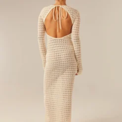 Love Galore Crochet Maxi Dress - Ivory -Outfityo Sales Peppermayo 240723 Saskia 58jpg 5dec7cb3 d297 4762 bed5 58b7ec37b3ca scaled