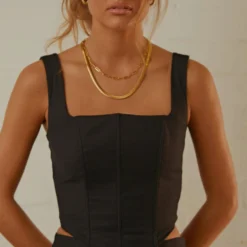 Pastel Skies Bustier Top - Black -Outfityo Sales Peppermayo Elise 15.3.22 EXTRA 18 b08d3e1f b8d0 41d2 b6f9 5919e565900c scaled