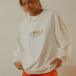 Nice Sweatshirt - White