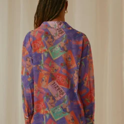 Paradise Found Sheer Shirt - Postcard Travels -Outfityo Sales Peppermayo Jenaya 7.2.22 P1 57 scaled