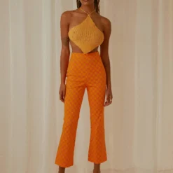 Runway Show Pants - Bright Orange -Outfityo Sales Peppermayo Jenaya 7.2.22 P2 70 scaled
