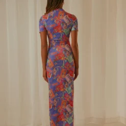 Into The City Mesh Maxi Dress - Postcard Travels -Outfityo Sales Peppermayo Jenaya 7.2.22 P2 9 scaled