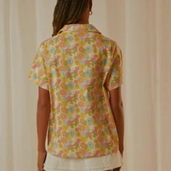 Summer Getaway Linen Shirt - Blossom -Outfityo Sales Peppermayo Jenaya 7.2.22 P3 14 scaled