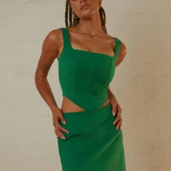 Pastel Skies Bustier Top - Jade Green 7 Pastel Skies Bustier Top - Jade Green -Outfityo Sales Peppermayo Jenaya 7.2.22 P4 14 scaled