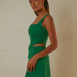 Pastel Skies Bustier Top - Jade Green 8 Pastel Skies Bustier Top - Jade Green -Outfityo Sales Peppermayo Jenaya 7.2.22 P4 15 scaled