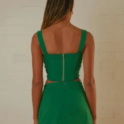 Pastel Skies Bustier Top - Jade Green 9 Pastel Skies Bustier Top - Jade Green -Outfityo Sales Peppermayo Jenaya 7.2.22 P4 16 scaled