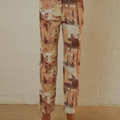 Late Nights In N.Y Pants - Neutral Film Graphic -Outfityo Sales Peppermayo Jenaya 7.2.22 P6 22 scaled