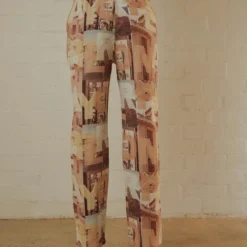 Late Nights In N.Y Pants - Neutral Film Graphic -Outfityo Sales Peppermayo Jenaya 7.2.22 P6 24 scaled