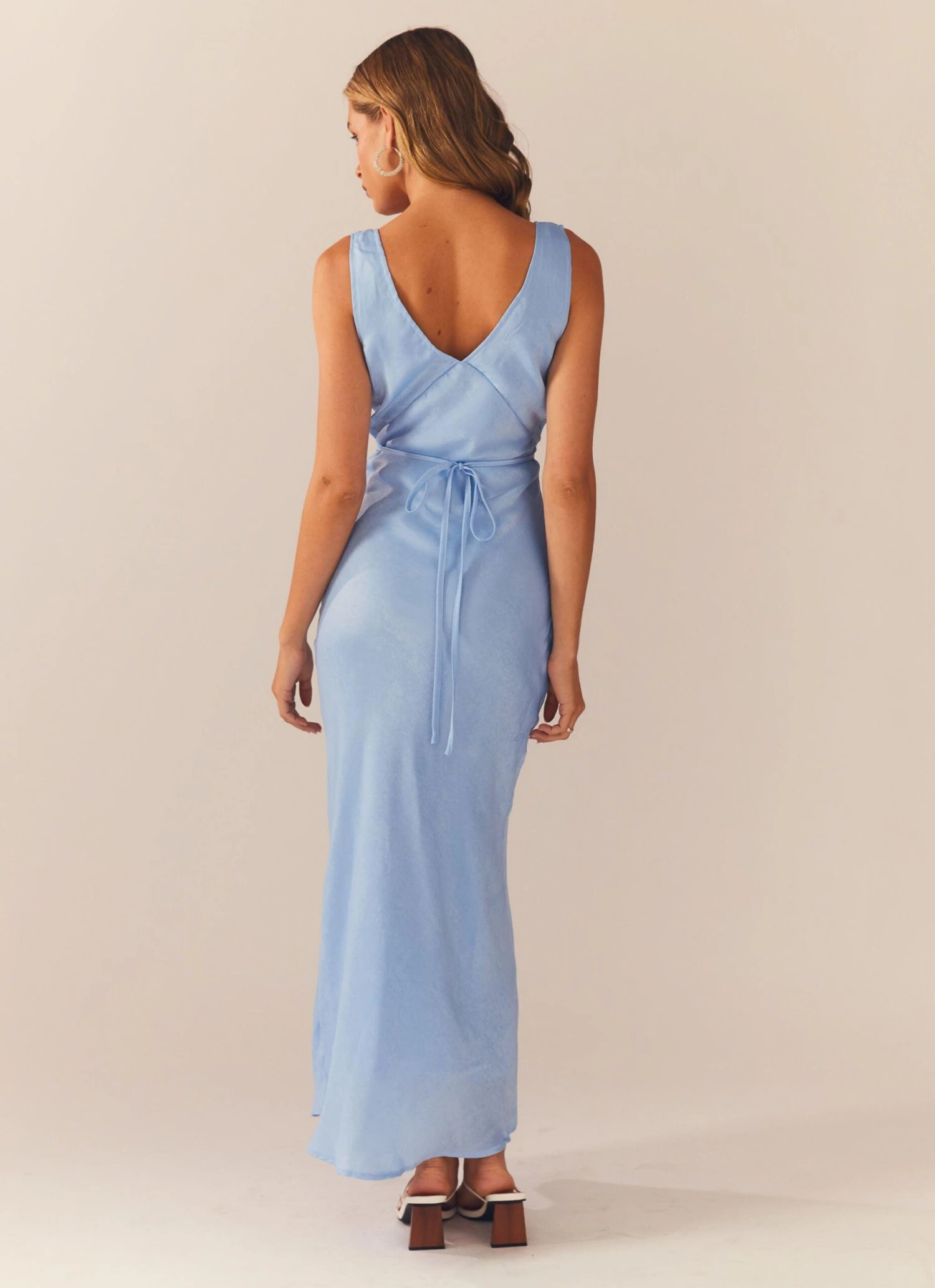 Loren Maxi Dress - Blue 5 Loren Maxi Dress - Blue - Image 5