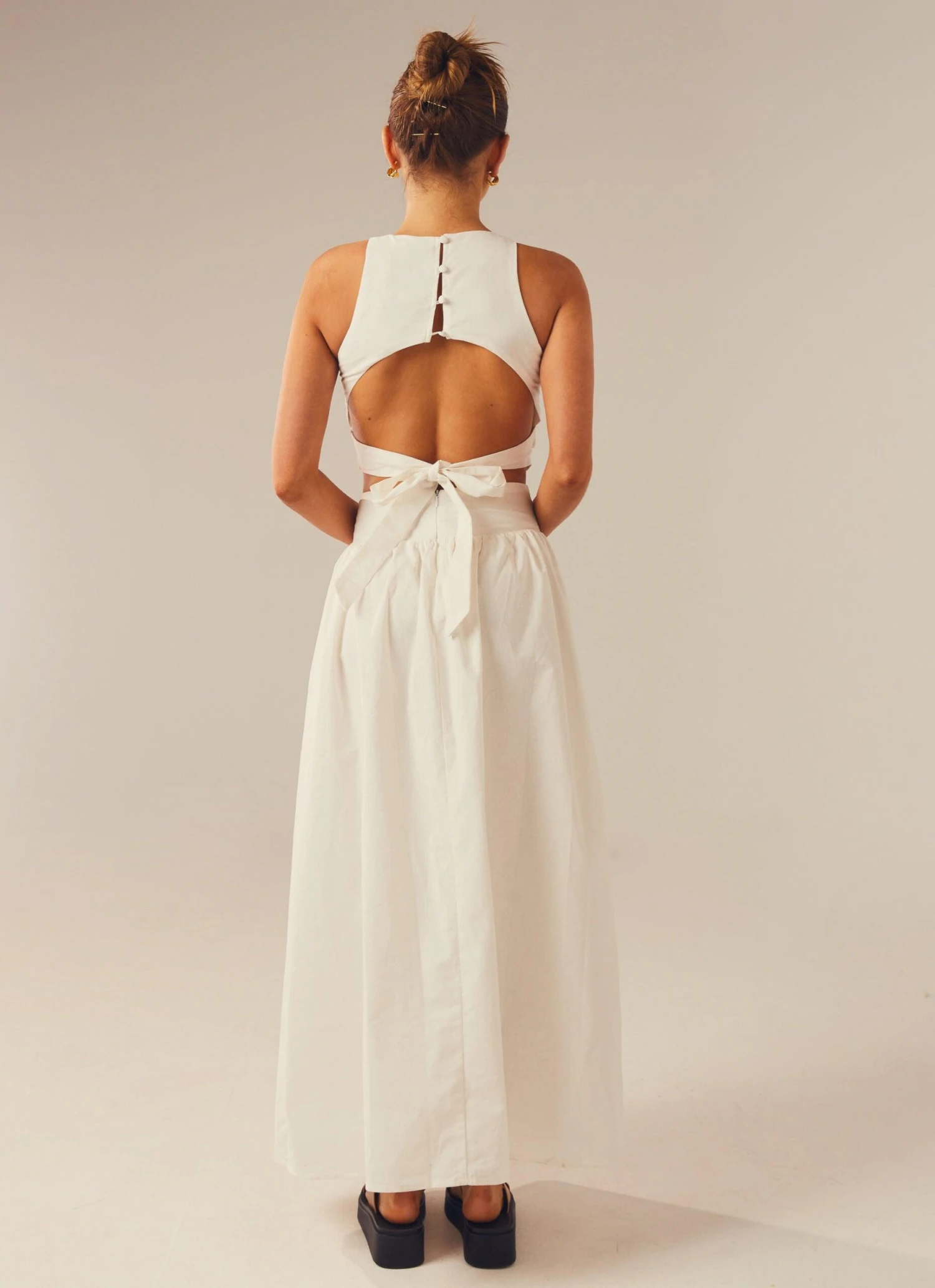 Meet Me In Majorca Maxi Dress - White 4 Meet Me In Majorca Maxi Dress - White - Image 4
