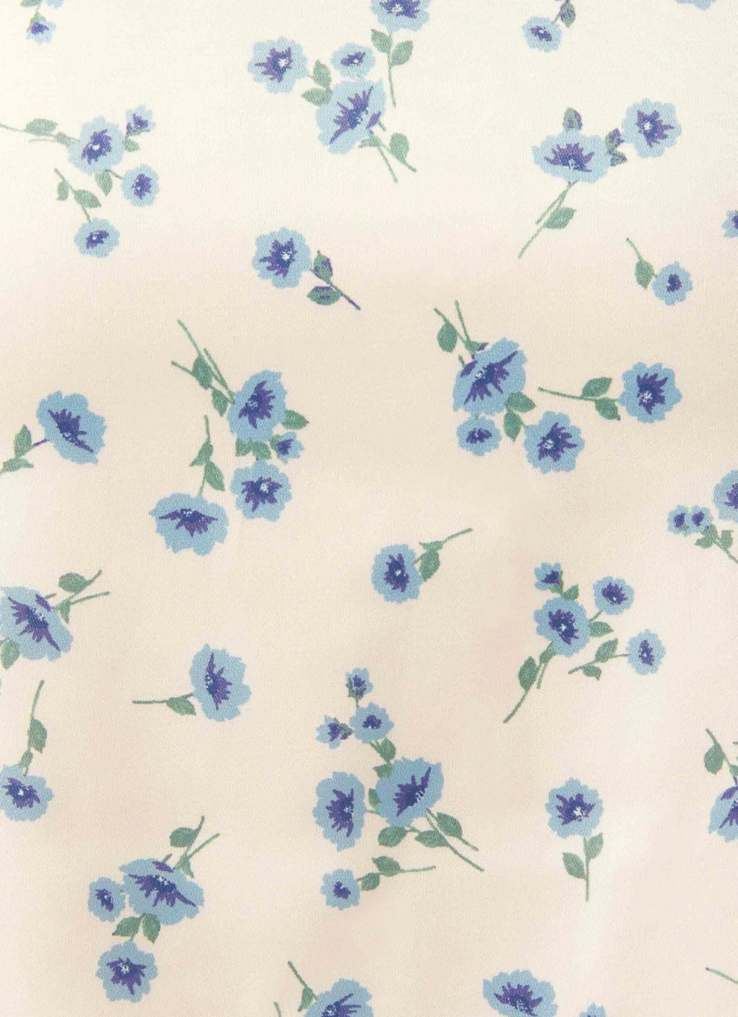 Picnic Date Floral Top - Blue Blooms 6 Picnic Date Floral Top - Blue Blooms - Image 6