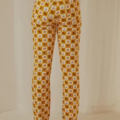 Pina Colada Pants - Fruit Checkers -Outfityo Sales Peppermayp Wholesale FEB 113 scaled