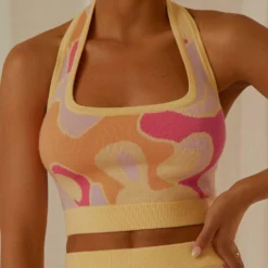 New Dreams Knit Halter - Psychedelic