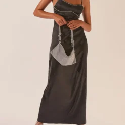 Worst Behaviour Diamante Maxi Dress - Onyx 11 Worst Behaviour Diamante Maxi Dress - Onyx -Outfityo Sales Worst Behaviour Black 4 scaled