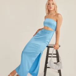 Melody Maxi Dress - Azure