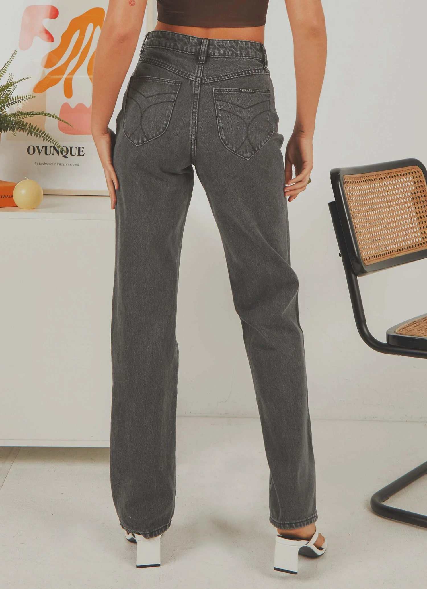 Classic Straight Jean - Vintage Black 5 Classic Straight Jean - Vintage Black - Image 5