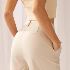 Magdalena Suit Pants - Stone -Outfityo Sales a4833b9ea935424fb9d56bb74f1961d0