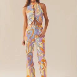 Paradising Mesh Top - Retro Swirl 7 Paradising Mesh Top - Retro Swirl -Outfityo Sales a4cac959e4724e089975a8745edf6b99