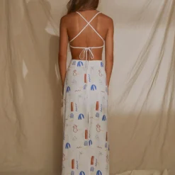 Natural Muse Linen Maxi Dress - Santorini -Outfityo Sales a4fe009aa79f46fdaba3a3b49c1428ff scaled