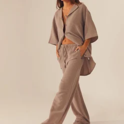 The Good Days Pants - Taupe