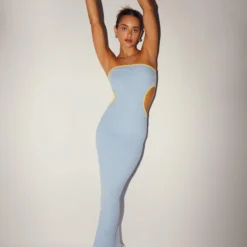 Sunrise Cove Maxi Dress - Artic Blue