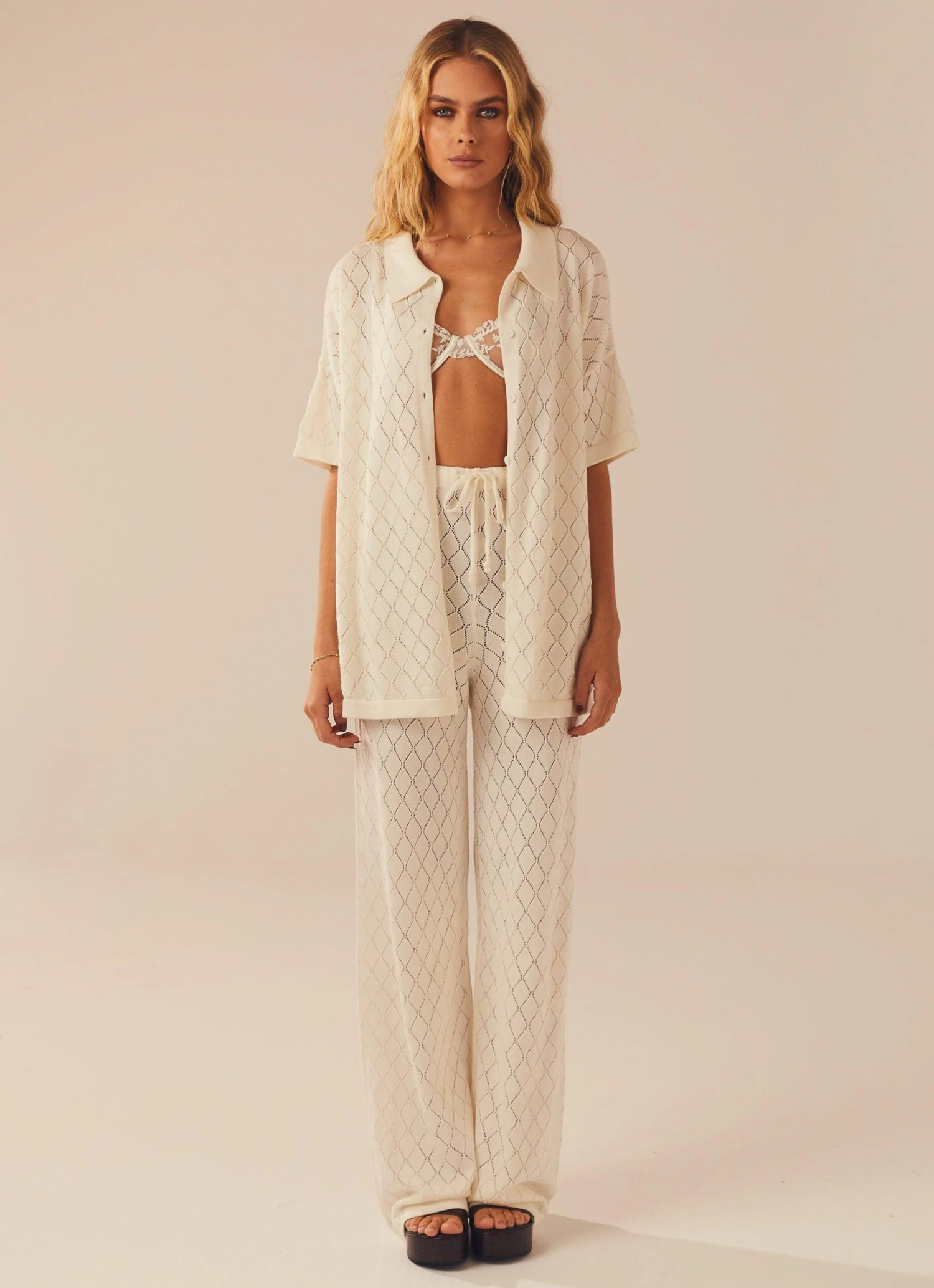 Jaded Knit Shirt - White Sand 5 Jaded Knit Shirt - White Sand - Image 5