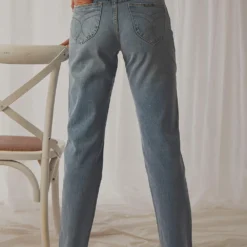 Classic Straight Jeans - 90s Blue -Outfityo Sales ade914b22c0841028b29cbebc8f6a11b