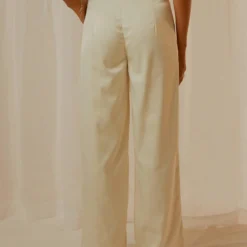 Giselle Pants - Ivory -Outfityo Sales b579b70f815044308b872c53137d060d scaled
