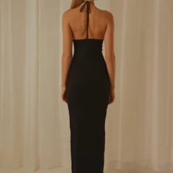 Natural Mystic Knit Maxi Dress - Black -Outfityo Sales b70c015f81204c42b9bd4ec19fda5ffc scaled