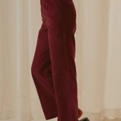 Afends Maisie Hemp Corduroy Flared Pant - Wine -Outfityo Sales bc835b7e128540a3b31b6e857d6baa0f scaled