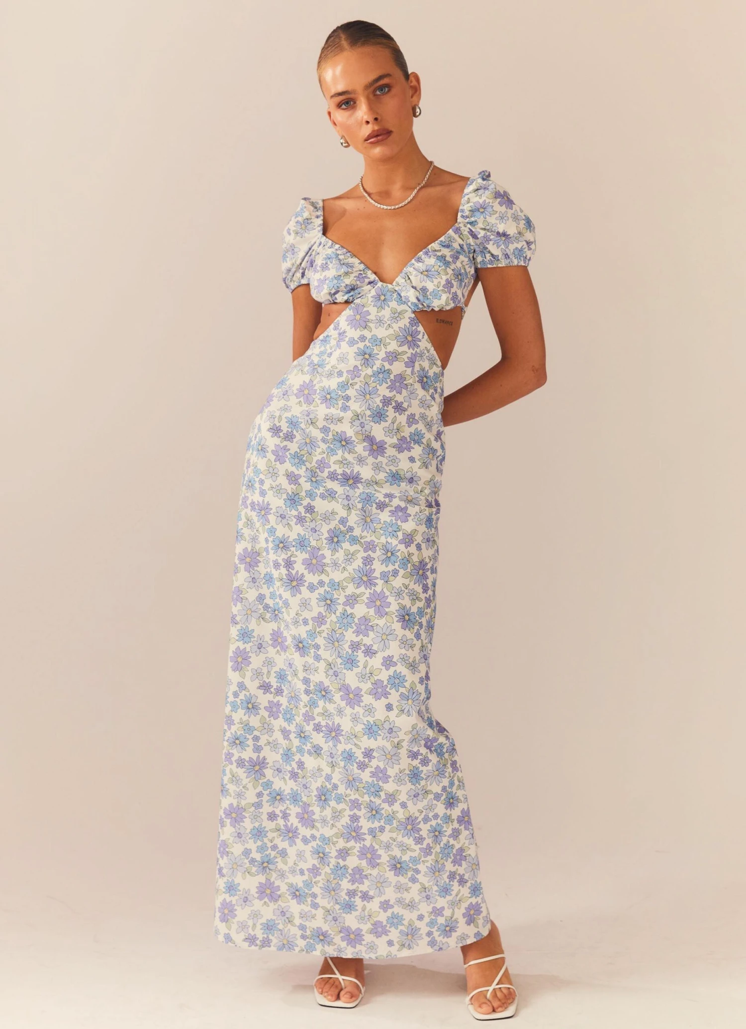 Secret Garden Maxi Dress - Daisy Chain 1 Secret Garden Maxi Dress - Daisy Chain