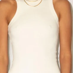 Tonal Tour Organic Cotton Rib Maxi Dress - Ivory -Outfityo Sales c0adb9d674e5453bb0b9bdc9376505c1