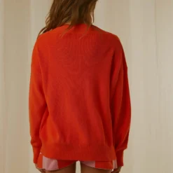 Nyla Knit Cardigan - Orange -Outfityo Sales c3807ce1cf7b4cdbb3cdf0312c514473 a02ae629 9780 4586 990f 6217e67bf4fa scaled